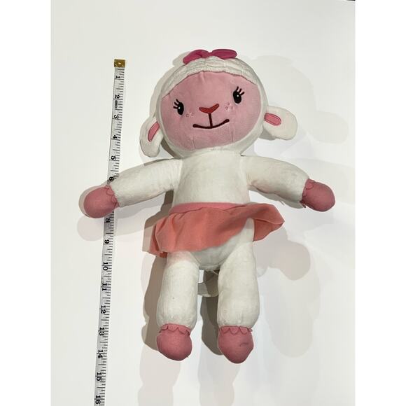 Disney Doc McStuffins Lammie Stuffed Plush Animal Jay Franco - Picture 5 of 5